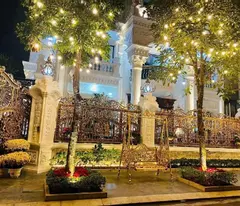 Biệt thự Việt Hưng, lô góc, 4 thoáng, sân vườn, hồ cá Koi, an ninh tuyệt đối