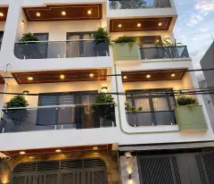 Bán nhà mặt tiền 1 trệt 1 lửng 2 lầu 5x19m giá 5,8 tỷ Đường 12m nhựa Phạm Thị Tôm