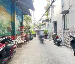 Nhà 4 tầng hẻm thông đường Nguyễn Chế Nghĩa P12Q8 (P. Bình Đông). Giá: 5.68 tỷ