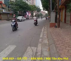 NHÀ ĐẸP – GIÁ TỐT  – BÁN NHÀ 2 Mặt Tiền Khu Phố Trung Kính, Yên Hòa, Quận Cầu Giấy, Tp Hà Nội