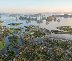 Bán biệt thự song lập Vinhomes Global Gate Hạ Long, view quan kỳ quan thế giới. DT 162m², mặt tiền