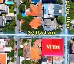 BÁN LÔ ĐẤT GÓC 2 MẶT TIỀN NGUYỄN DUY HIỆU – NGUYỄN BÁ LÂN, THẢO ĐIỀN, QUẬN 2