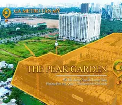 ****Nhận giữ chỗ 200 căn The Peak Garden Quận 7 sát cạnh nhà ga Tân Mỹ, Quận 7 với giá từ 75