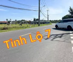 Bán 4 lô đất thổ cư mặt tiền tỉnh lộ 7, xã An Nhơn Tây dt 150m2 giá 1,98 tỷ 1 lô