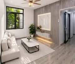 tập thể mai dịch 50m 2 ngủ full nội thất giá 3,986 tỷ tầng 2 lô góc,ô tô đỗ,gần phố