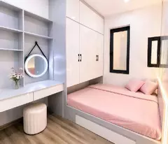 tập thể mai dịch 50m 2 ngủ full nội thất giá 3,986 tỷ tầng 2 lô góc,ô tô đỗ,gần phố