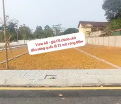 Siêu phẩm giá đầu tư lô đất đẹp view hồ sinh thái trung tâm Hòa Lạc.