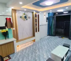 4.89 tỷ Nhà 1 lầu nở hậu ngay chợ Ba Đình P10Q8 (P.Chánh Hưng) full nội thất
