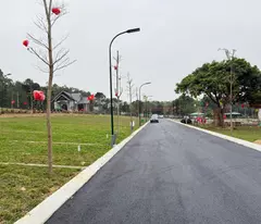 Đất ba vì 110m2 mặt tiền 7m view núi tản và sát suối hai chỉ hơn 1 tỷ