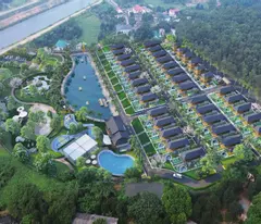 Đất ba vì 110m2 mặt tiền 7m view núi tản và sát suối hai chỉ hơn 1 tỷ
