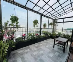 NHÀ LÔ GÓC, DOÃN KẾ THIẾN,GARA OTO TRÁNH,THANG MÁY,KINH DOANH:74MX6T,MT:5M, 28TY