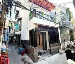 Bán 2 căn nhà mới 1 căn ở, 1 căn cho thuê hẻm 181 Âu Dương Lân P.Chánh Hưng (P3Q8)