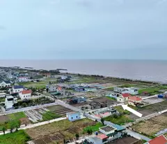 Mặt tiền 6m chỉ nhỉnh 1 tỷ bán đất quất lâm giao phong 85m2 vài bước chân ra bãi tắm