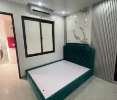 Nhà phố Hoàng Mai, mớii hoàn thiện,oto đỗ cửa  77m x 6 tầng, thang máy, Tổng 11 phòng, vừa cho
