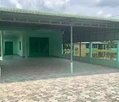 Bán nhà sân rộng mặt tiền đường Giồng Lớn ,Đức Hòa Thượng dt 432m2 full thổ 3pn,2wc giá 4,5 tỷ