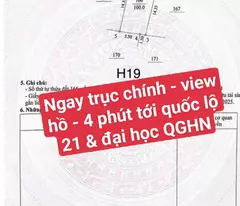 Gia đình cắt lỗ 500tr đất gần Quốc Lộ 21 sổ đỏ sẵn