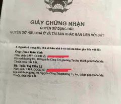 BÁN ĐẤT THỔ CƯ TRUNG TÂM TP. BUÔN MA THUỘT – MẶT TIỀN ĐƯỜNG HOÀNG DIỆU – CÓ SẴN NHÀ 1 TRỆT 1 LẦU