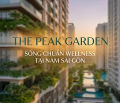 CĂN HỘ WELLNESS TẠI Q7 – KHÔNG GIAN SỐNG TINH CHỌN  THE PEAK GARDEN GIÁ TỪ 75 triệu/m2, 15% KÍ HĐMB