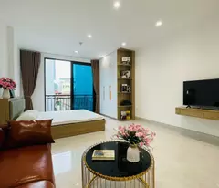 TOÀ NHÀ CĂN HỘ DỊCH VỤ 8 TẦNG THANG MÁY - 15 PHÒNG FULL NỘI THẤT