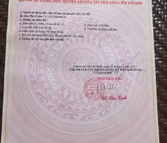 CHÍNH CHỦ CẦN BÁN ĐẤT THỔ CƯ - PHƯỜNG THỚI HÒA, TP. HỒ CHÍ MINH
