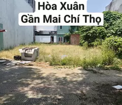 Bán đất Bùi Trang Chước - Hoà Xuân Cẩm Lệ - Đường 10m5 - Giá bán 7.3 tỷ TL