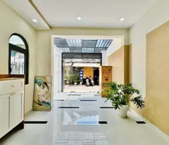 GÓC 2 MẶT TIỀN HIẾM – XE HƠI TRÁNH – NHÀ MỚI 4 TẦNG 56M2  - NGAY LÊ HOANG PHÁI - GÒ VẤP