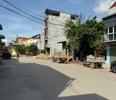 Bán Đất Thôn Cõi, cổng chính khu công nghiệp Tam Dương 1, Vĩnh Phúc 106m, 1tỷ 7, kinh doanh.