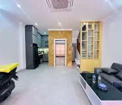 NHÀ ĐẸP  XÂY MỚI CỨNG- FULL NỘI THẤT ĐẸP LONG LANH-6 TẦNG THANG MÁY ÊM RU -KHÁCH CHỈ VIỆC SÁCH