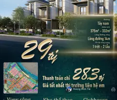 CHUYỂN NHƯỢNG BIỆT THỰ ĐƠN LẬP THE ELITE 1 - AQUA CITY - TRỰC DIỆN SÔNG LỚN – KẾ CẬN HƯƠNG LỘ 2