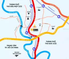 Bán căn hộ 74m2 2PN 2WC mặt tiền quốc lộ 13