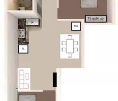 2.5 TỶ – 2PN 2WC – SỔ RIÊNG – MẶT TIỀN DƯƠNG THỊ GIANG.