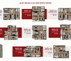 Căn ngoại giao tầng đẹp tại Hausman Premium Residences Đại Mỗ - 98m2 giá 9.1 tỷ