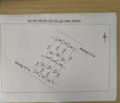 BÁN ĐẤT ĐẸP QUANG MINH 76M² – MẶT TIỀN 5M – GẦN KCN QUANG MINH - DÒNG TIỀN