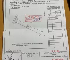 Đất mặt tiền đường trục chính trung tâm thành phố Phú Mỹ-1000m2  (nay là phường Tân Thành - TP Hồ