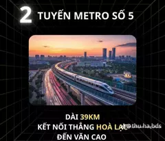 💡 HÒA LẠC – “QUẬN 9” CỦA MIỀN BẮC?
Nếu BĐS Quận 9 từng tăng giá hơn 10 lần nhờ Khu Công nghệ