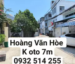 Chính chủ cần bán Lô Đất Hoàng Văn Hoè - 2 mặt tiền trước sau - 120 m2 - Giá chỉ 6 tỷ - Liên hệ