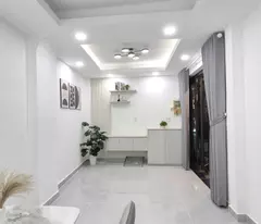 Nhà mới 2 lầu sân thượng hẻm 152 Hưng Phú P8Q8 P.Chánh Hưng