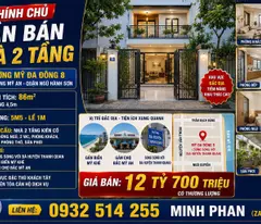 Chính chủ bán nhà 2 tầng Mỹ Đa Đông 8 - Gần Biển - Mỹ An - Ngũ Hành Sơn - Giá  Rẻ.