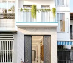 Nhà 2 mặt hẻm xe hơi Bùi Minh Trực P6Q8 P.Chánh Hưng full nội thất