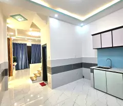 Nhà 2 mặt hẻm xe hơi Bùi Minh Trực P6Q8 P.Chánh Hưng full nội thất