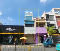 Cho thuê nhà Mặt Tiền Hòa Bình q.Tân Phú, 68m²,4TẦNG, 20Triệu