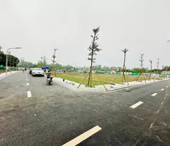 Bán đất nền khu Hoà Lạc - ĐH Quốc gia 100m2 full thổ cư, mặt tiền 8m, đường trước 9m, giá 3,5 tỷ