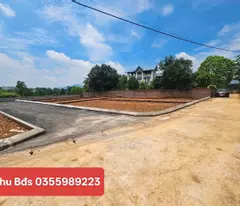 CỰC HIẾM LÔ GÓC GẦN UBND XÃ ĐOÀI PHƯƠNG- HÒA LẠC- DIỆN TÍCH 105M2- NHỈNH 2 TỶ- FULL THỔ CƯ - SẴN