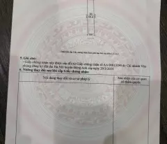 Bán lô đất đẹp tổ 13- TTĐA - HN 5 tỷ 3 lh 0356118296 54,5m2