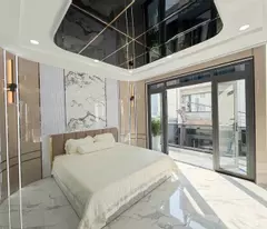 Nhà hẻm xe hơi Huỳnh Tấn Phát, cạnh trường học Nguyễn Bỉnh Khiêm, 4 tầng, chỉ hơn 7 tỷ