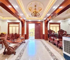 Biệt thự An Dương Vương ngang 30m, Nội thất gỗ cao cấp, Xa Xỉ - 0931172218