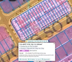 Chính chủ bán nhà phố liền kề khu đô thị 5A Mekong Centre, Phường Phú Lợi, Cần Thơ 5x23m (115.6m²)