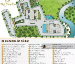 Hàng hiếm căn 3PN - Chiết khấu 8% - free điều hành 24 tháng - Giá gốc CĐT Paris Hoàng Kim, Q2