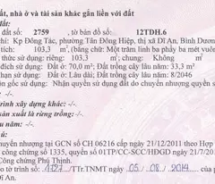 ►  SIÊU PHẨM ĐẤT DĨ AN – SỔ RIÊNG – GIÁ TỐT ĐẦU TƯ & AN CƯ