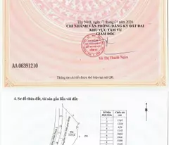 CHÍNH CHỦ CẦN BÁN ĐẤT FULL THỔ CƯ – XÃ THUẬN MỸ, TÂY NINH